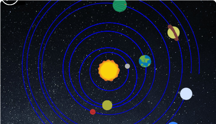 This project teaches you about different planets of solar system.